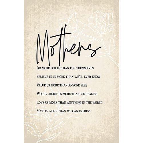 Mothers Are...