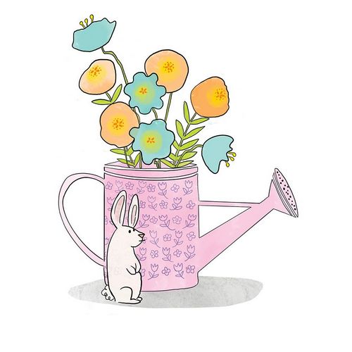Rupp, Mariah 작가의 Bunny Watering Can 작품