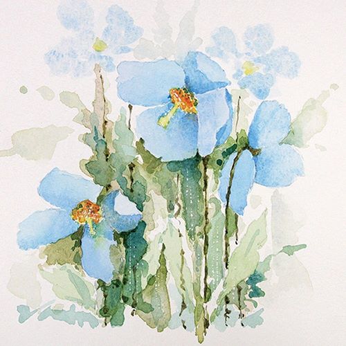 Blue Flowers IV