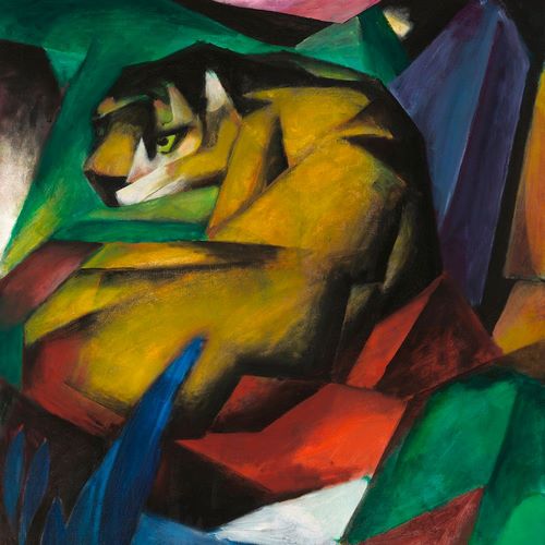 Marc, Franz 아티스트의 The Tiger작품입니다.