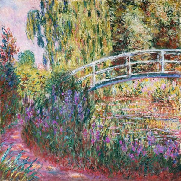 Monet, Claude 아티스트의 The Japanese Bridge Pond with Water Lillies작품입니다.