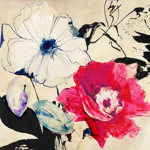 Parr, Kelly 아티스트의 Colorful Floral Composition II (detail)작품입니다.