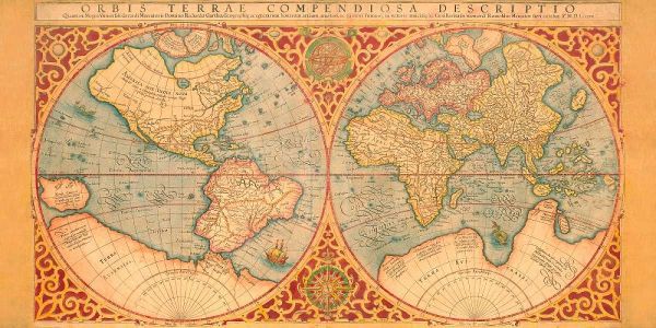 Orbis Terrae Compendiosa Descriptio 1587