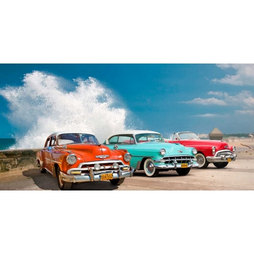 Cars in Avenida de Maceo- Havana- Cuba
