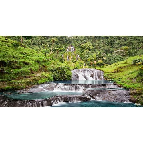 Waterfall in Santa Rosa de Cabal, Colombia (detail)
