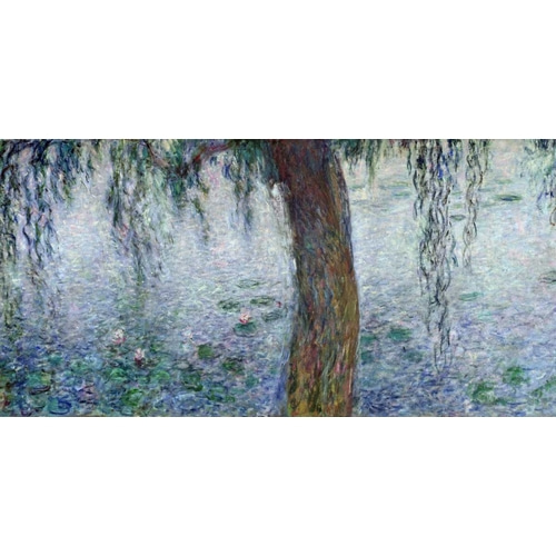Morning with Weeping Willows I (detail)