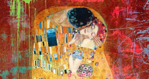 Klimts Kiss 2.0 (detail)