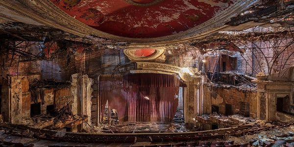 Abandoned Theatre, New Jersey (detail I)