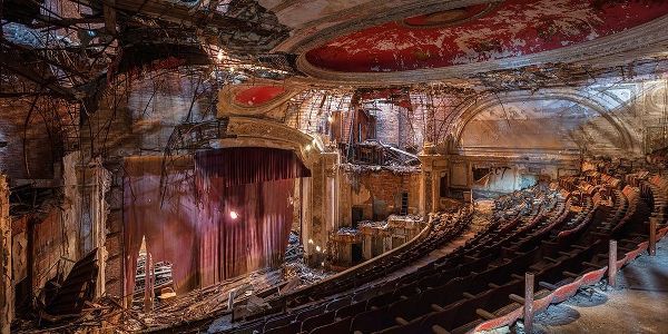 Abandoned Theatre, New Jersey (detail II)