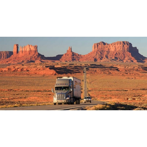 Highway Monument Valley USA