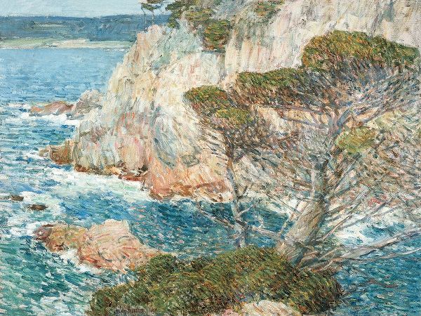 Hassam, Frederick Childe 작가의 Point Lobos, Carmel 작품
