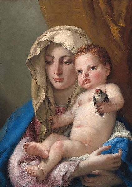 Tiepolo, Giovanni Battista 작가의 Madonna of the goldfinch 작품