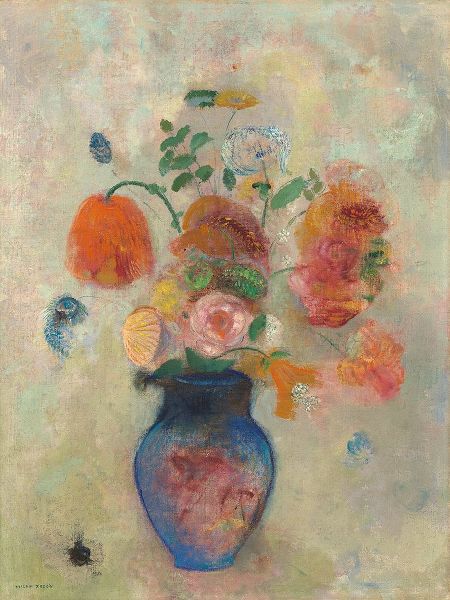 Redon, Odilon 아티스트의 Large Vase with Flowers작품입니다.