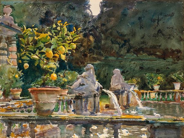 Sargent, John Singer 아티스트의 Villa di Marlia, Lucca (A Fountain)작품입니다.