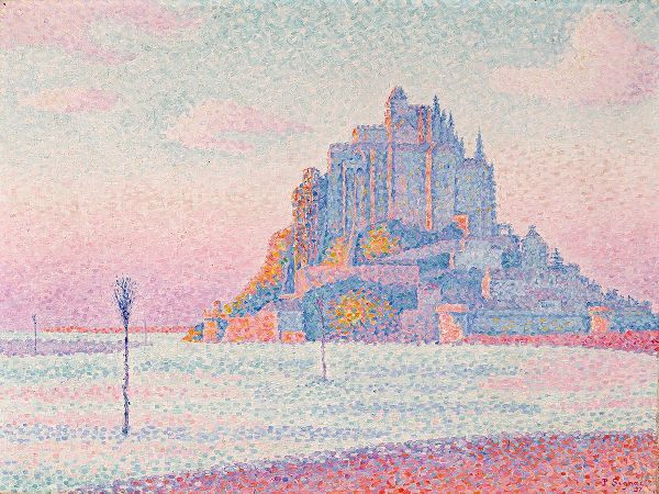 Signac, Paul 아티스트의 Mont Saint-Michel, Setting Sun작품입니다.