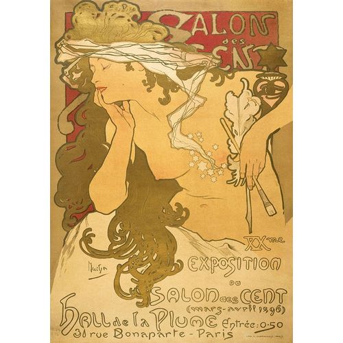 Mucha, Alphonse 아티스트의 Salon de scent 작품