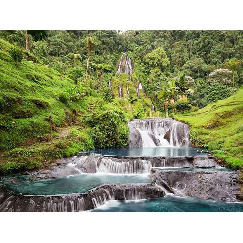 Waterfall in Santa Rosa de Cabal, Colombia