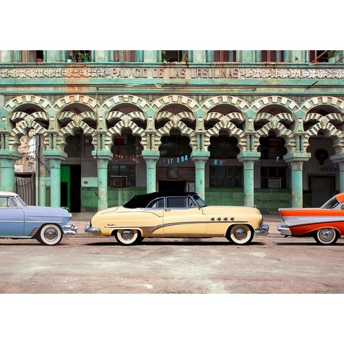 Cars parked in Havana, Cuba