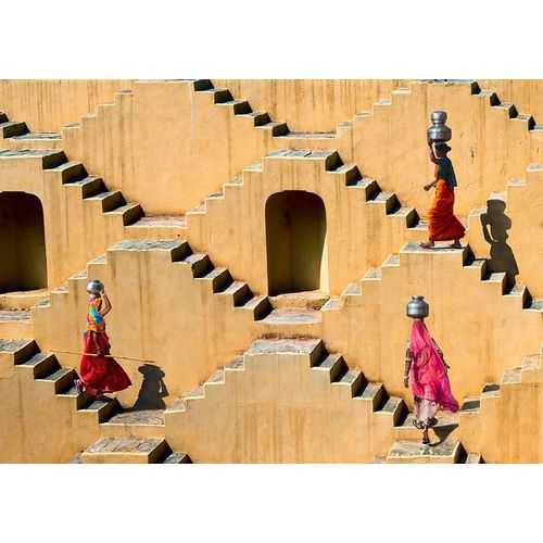 Pangea Images 아티스트의 Stepwell in Jaipur-India작품입니다.