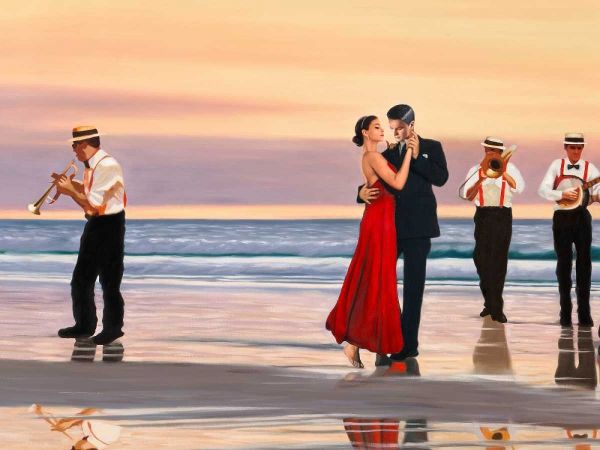 Romance on the beach - detail