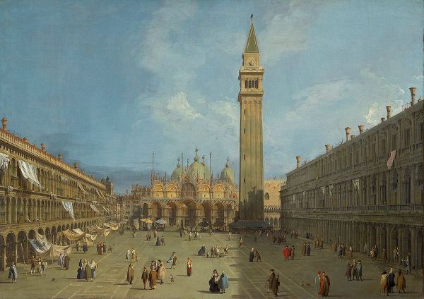 Canaletto 아티스트의 Piazza San Marco 작품