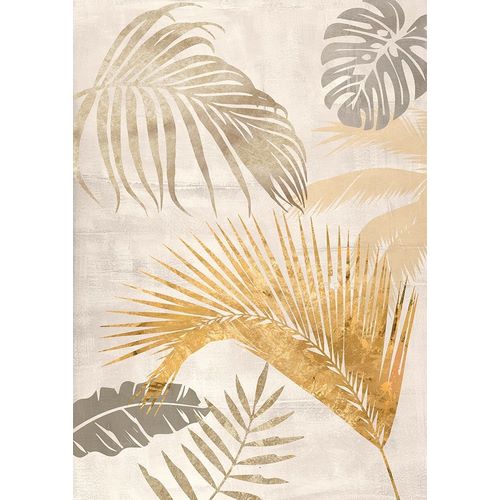 Palm Leaves Gold II