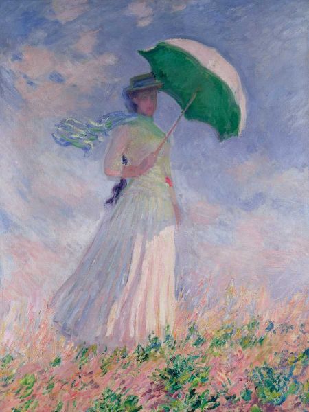 Woman with a Parasol-Right