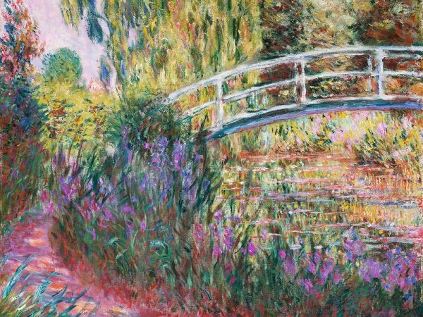 Monet, Claude 아티스트의 The Japanese Bridge Pond with Water Lillies작품입니다.