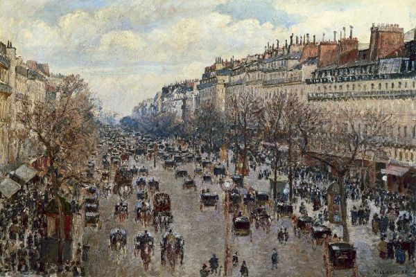 Boulevard Monmartre a Paris