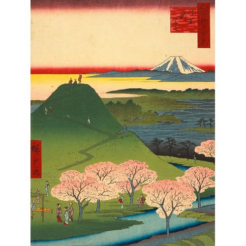Hiroshige, Ando 아티스트의 New Fuji, Meguro작품입니다.