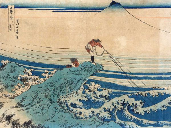 Hokusai, Katsushika 아티스트의 Koshu kajikazawa (From 36 Views of Mount Fuji)작품입니다.