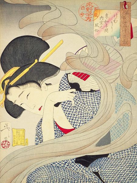 Yoshitoshi, Tsukioka 아티스트의 Phases of manners and customs작품입니다.