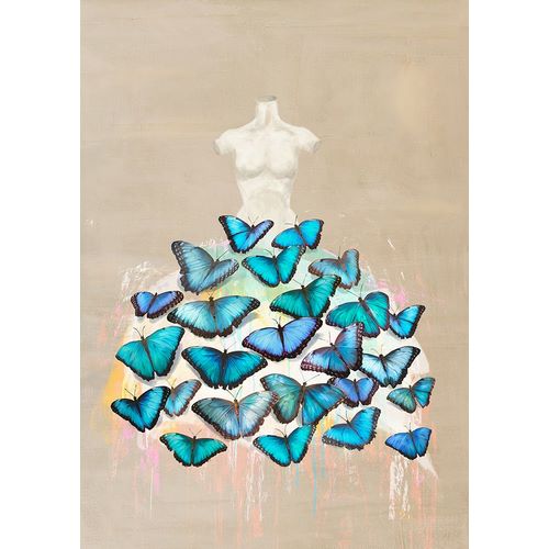 Parr, Kelly 작가의 Dress of Butterflies II 작품