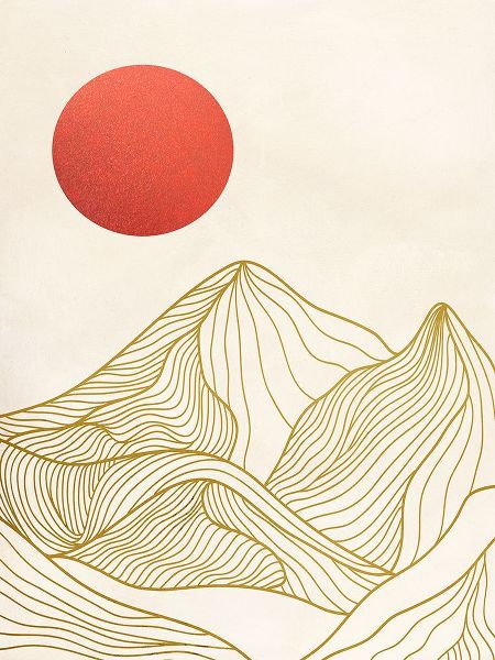 Miko, Sayaka 아티스트의 Sunset on the Mountains I작품입니다.