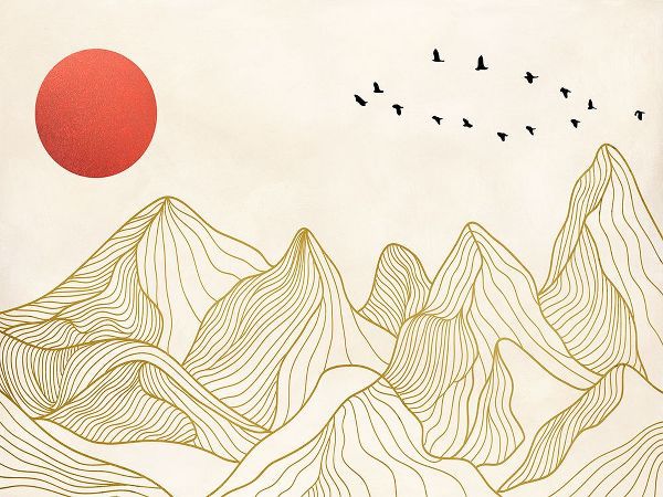 Miko, Sayaka 아티스트의 Sunset on the Mountains작품입니다.