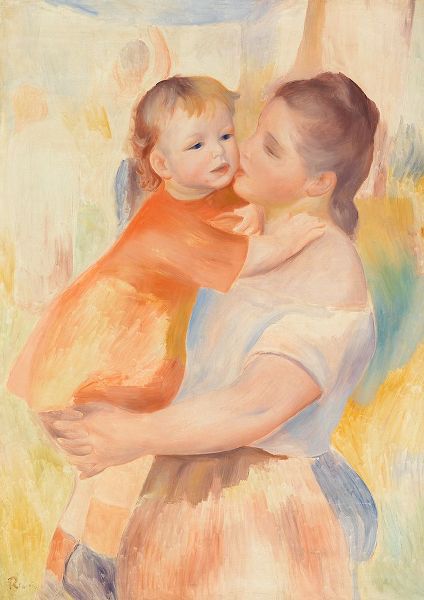 Renoir, Pierre-Auguste 아티스트의 Washerwoman and Child작품입니다.
