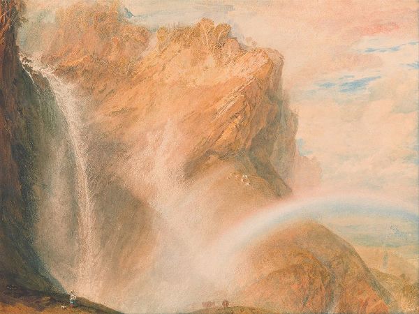 Turner, William 아티스트의 Upper Fall of the Reichenbach, Rainbow작품입니다.