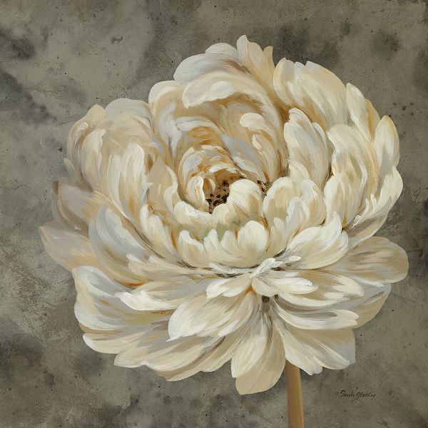 Gladding, Pamela 아티스트의 Pearl Grey Floral Study III 작품