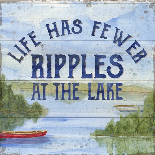 Lake Living IV (ripples)