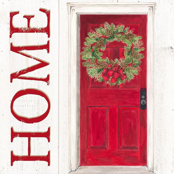Home for the Holidays Home Door