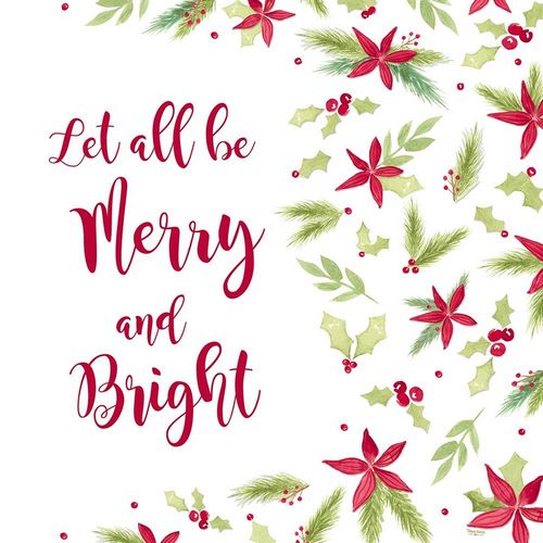 Be Joyful Merry and Bright