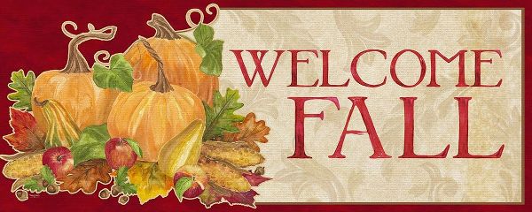 Fall Harvest Welcome Fall sign