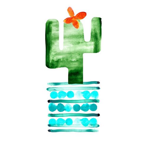 Colorful Cactus II