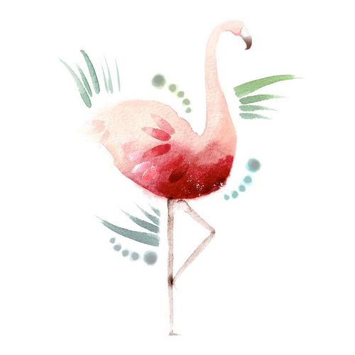 Tropical Icons Flamingo