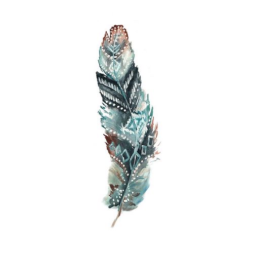 Tribal Feather Single II
