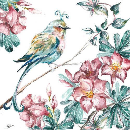 Island Living Bird and Floral II