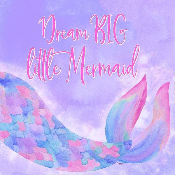 Mermaid Life I Pink/Purple