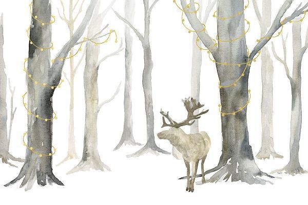 Reed, Tara 아티스트의 Christmas Forest landscape 작품