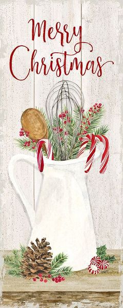 Reed, Tara 아티스트의 Christmas Kitchen panel II-Merry Christmas 작품