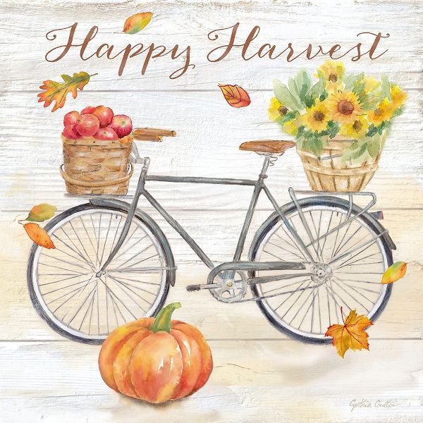 Coulter, Cynthia 아티스트의 Happy Harvest II-Bike 작품